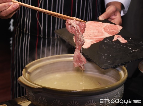 ▲和牛,近江牛,台畜。（图／记者陈涵茵摄）