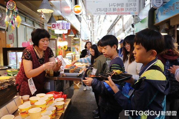 ▲韩国首尔通仁市场。（图／记者曹悦华摄）
