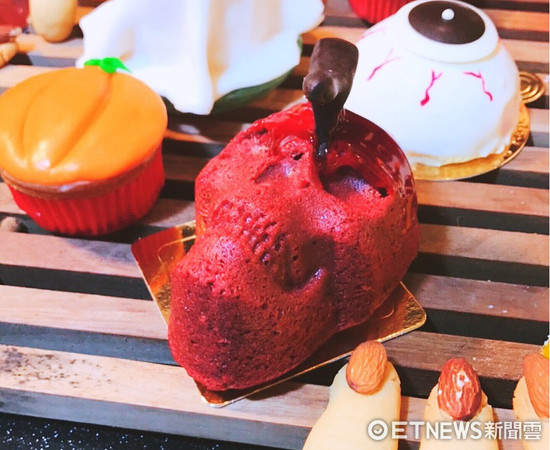 ▲饭店推万圣节甜点。（图／福容饭店提供）