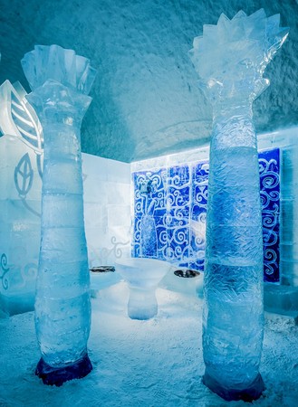 ▲瑞典冰旅馆抢先看。（图／ICEHOTEL粉丝页）