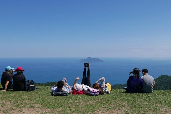 不止登高望海　还能与牛牛野餐