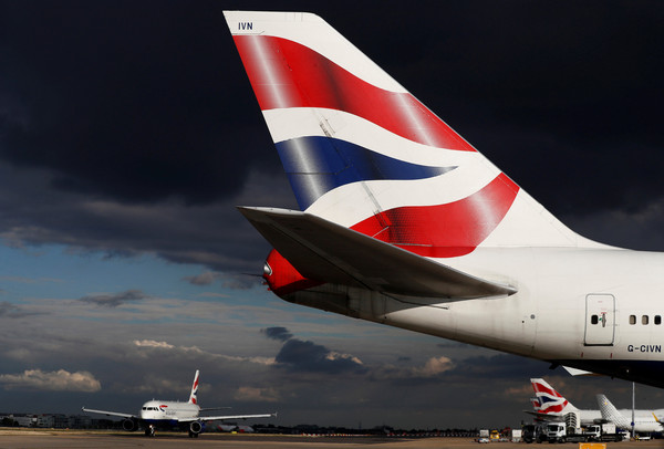 英国航空公司（British Airways）。（图／路透社）