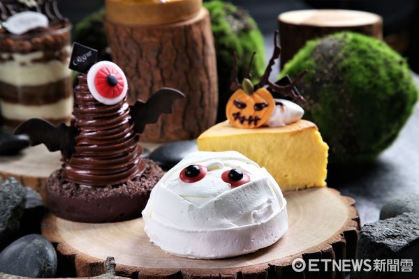 ▲晶华万圣节甜点。（图／记者黄士原摄）