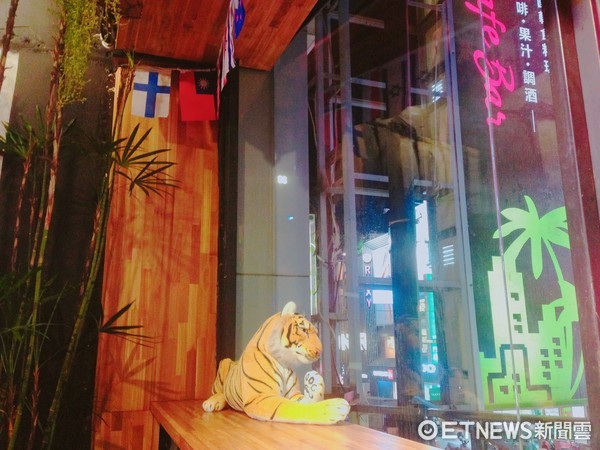 ▲Jungle city cafe bar。（图／记者彭怀玉摄）
