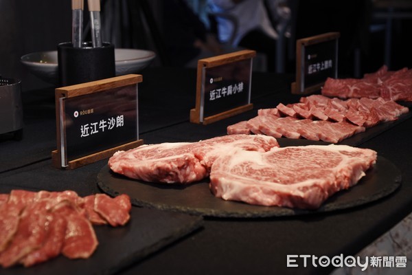 ▲和牛,近江牛,台畜。（图／记者陈涵茵摄）