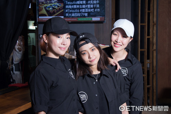 ▲%急978壹酒柒吧烧烤海鲜酒吧。(图/记者黄士原摄)