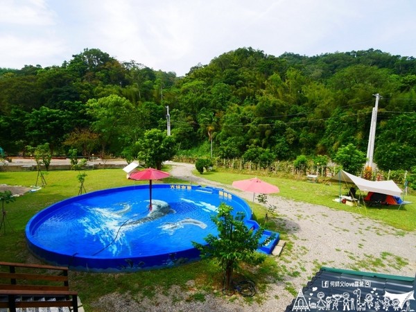 ▲苗栗大坪左岸亲子露营地。（图／何师父提供）