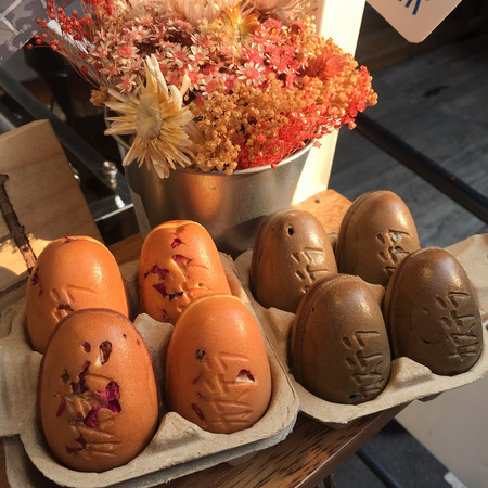 ▲花果好日炼乳玫瑰鸡蛋糕。（图／网友提供，请勿随意翻拍，以免侵权）