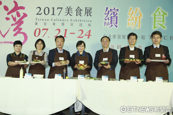 ▲%?美食展前记者会-叶菊兰。（图／记者黄克翔摄）