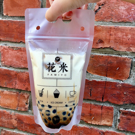 ▲花米yo职人手炒黑糖饮品。(图/网友提供,请勿随意翻拍,以免侵权)