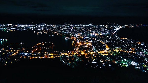▲北海道三大夜景。（图／网友NG旅行授权提供，请勿随意翻拍，以免侵权）