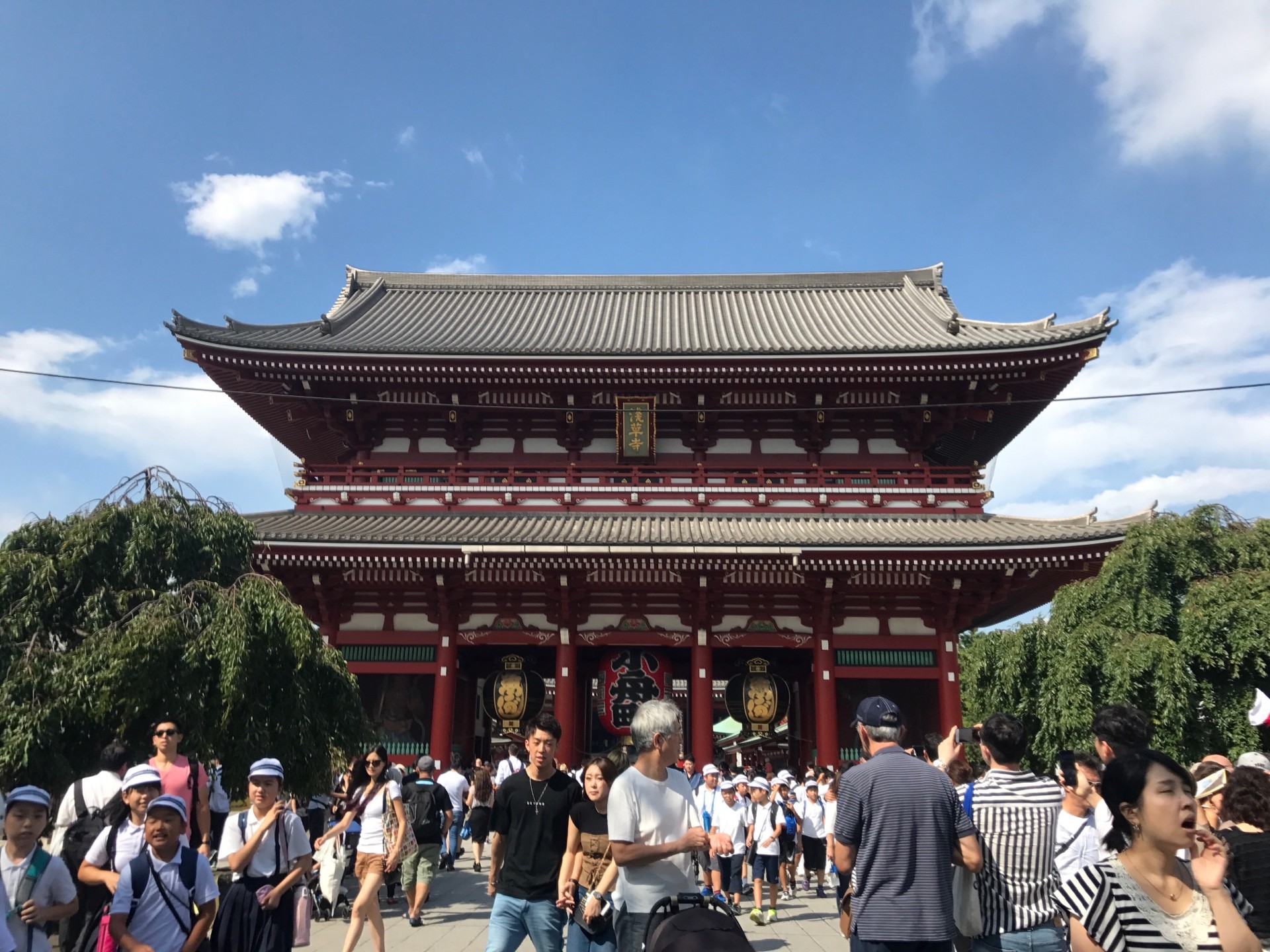 ▲%既毡粳东京,观光,旅游,浅草寺,雷门,陆客,旅行团。(图/实习记者袁茵摄)