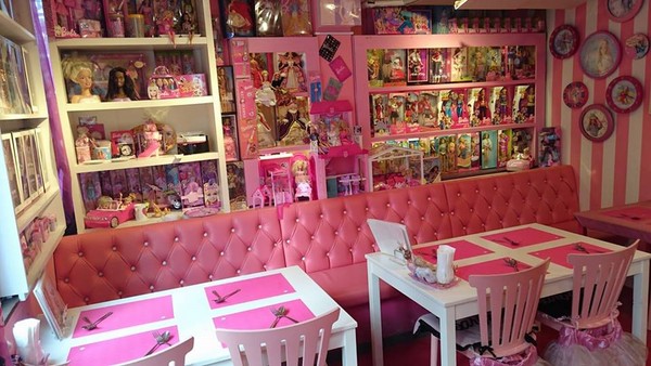▲日本横滨芭比咖啡。（图／Pink Holiday粉丝页）