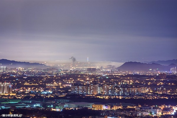 ▲桃竹苗夜景景点餐听。（图／满分的旅游札记提供）
