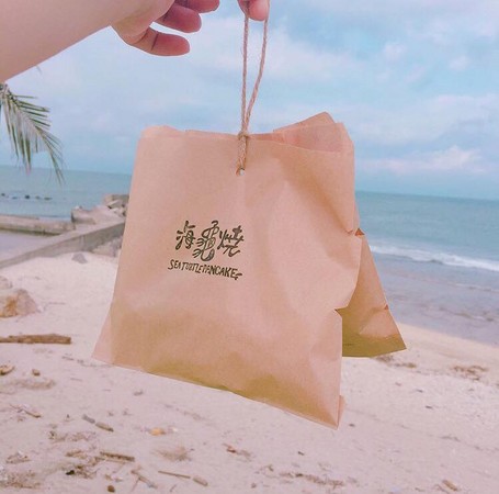 ▲小琉球 海龟烧 Sea turtle pancake。（图／IG@susu._______提供，请勿任意翻摄以免侵权）