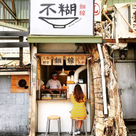 ▲高雄“不糊”面线。(图/网友IG@i_eatmei提供,请勿任意翻摄以免侵权)