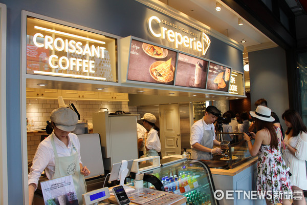 ▲东京必吃gelato pique cafe可丽饼开卖。（图／记者黄士原摄）