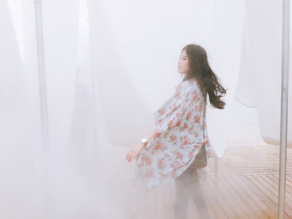 台北市立美术馆当期展览“供雾所”。（图／网友ig zombiezora 提供，请勿任意翻摄，以免侵权，以下同。）