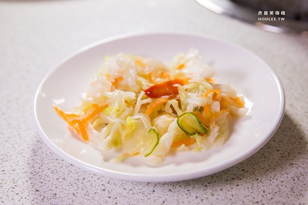 鲨嗑海鲜锅物。（图／虎丽笑嗨嗨）