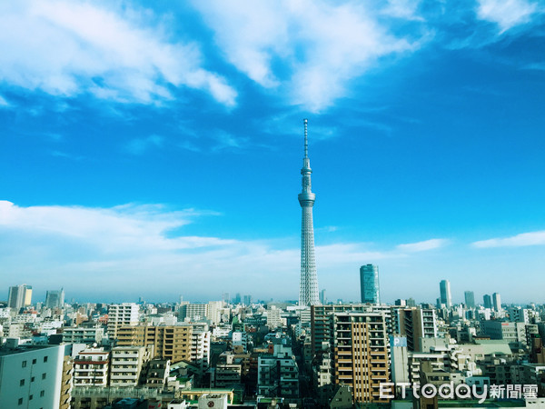 日本东京晴空塔(图/记者徐文彬摄)