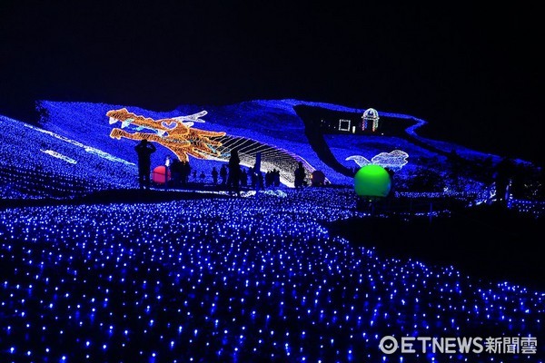 ▲%剂PA Resort上越妙高渡假村光之庭园。（图／记者蔡玟君摄）