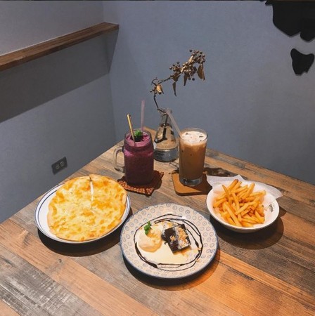 ▲二本咖啡 URBAN CAFE。（图／IG@hoooners提供，请勿任意翻摄以免侵权）