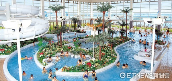 ▲%寄靖?蛭氯?龙宫城SPA '三日月饭店龙宫亭。(图/乐天旅游提供)