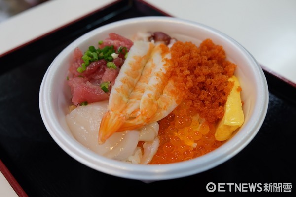 ▲青森古川市场自助海鲜 。(图/记者于佳云摄)
