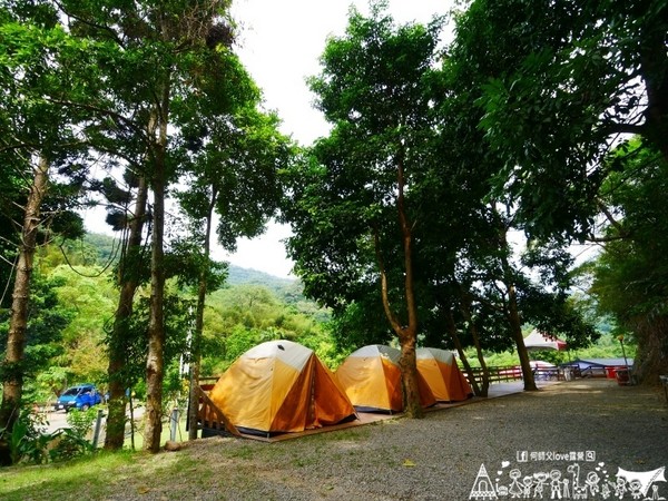 ▲苗栗大坪左岸亲子露营地。（图／何师父提供）