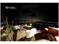 拥无敌百万夜景！结合露营、小木屋住宿的新竹星月横山