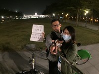 热血情侣T-bike玩台南！10小时骑23站　奇美、十鼓都在内