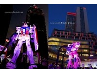 规模最大！6米高巨型钢弹现身台北　 限定免费展出