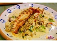 高雄新开幕乡村风餐厅　吃得到整只墨鱼的意大利面！