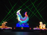 台湾灯会主灯亮啦！1万9千组LED闪耀　500秒烟火点亮云林
