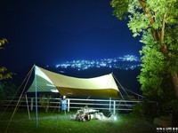 宝石级夜景在这里！南投露营地还有天籁八部合音