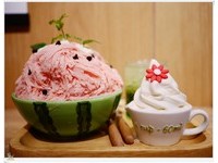 板桥新开幕梦幻小冰店　少女必吃这款超Q西瓜雪花冰！