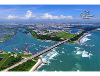 你没看过的台南空拍美景　四草湖、四草大桥超壮观！