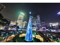 未看先期待！2016新北欢乐耶诞城打造3D光雕耶诞树