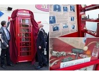 全世界最小博物馆　英国电话亭迷你展一次只限一人！