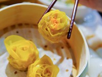 点点心推新菜！“玫瑰心烧卖”白色情人节限定贩售