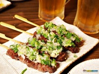 台北深夜居酒屋　超下酒的盐烤极黑和牛肋条！