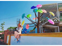 2017彰化童趣风新景点！Rainbow House彩虹伞树工作坊