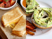 新开幕蔬食餐厅　必点起士吐司三明治、贝果乳酪堡料理