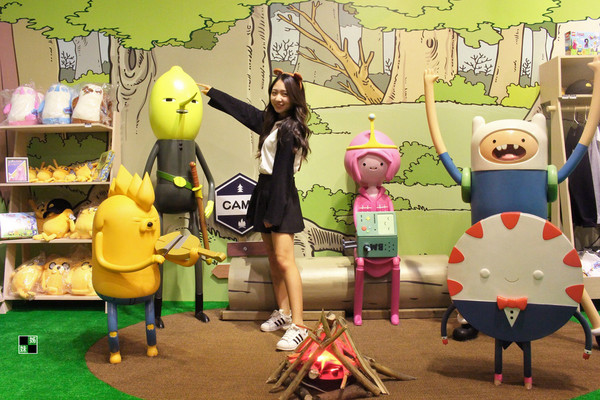 ▲华山CN卡通频道 POP UP STORE快闪商店。（图／姊妹旅行 Sister travel提供，请勿任意翻摄以免侵权）