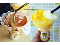 台南新散步甜点！淋上浓郁焦糖的布丁雪绵冰
