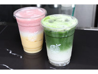 不只50岚有　这6家也喝得到渐层抹茶拿铁