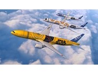 ANA星际大战全员强势合体！C-3PO彩绘机3月东京首航