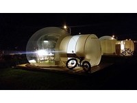 新北“泡泡窝”夜景抢先看！宛如黑夜中发光的水晶球