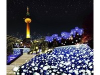 韩国大邱乐园星光庆典浓浓耶诞气氛　83塔美景闪光必去