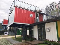 亲子旅游新景点　新庄也有超好拍彩色货柜屋！